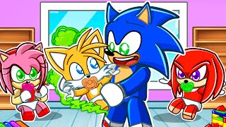 Sonic Becomes a DAD in Roblox [upl. by Campos]