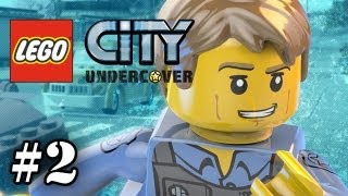 LEGO City Undercover  Part 2  Continue the Chase WII U Exclusive  HD Gameplay Walkthrough [upl. by Nannahs]