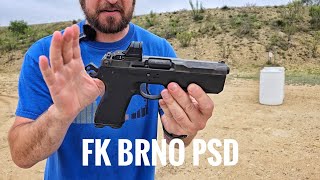 FK BRNO PSD the quotaffordablequot 75 FK Field Pistol hand cannon [upl. by Lazarus454]