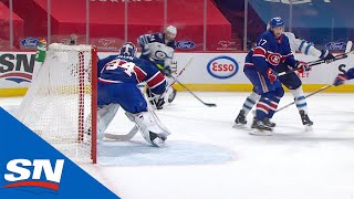 Derek Forbort Snipes Puck Past Allen From Tough Angle [upl. by Meehyrb395]