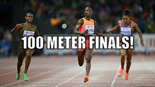 Womens 100 Meter Diamond League Finals  ShaCarri Richardson VS Julien Alfred [upl. by Draude838]