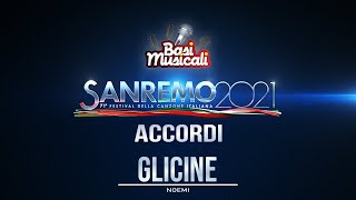 SANREMO 2021  NOEMI  GLICINE  ACCORDI [upl. by Aala]