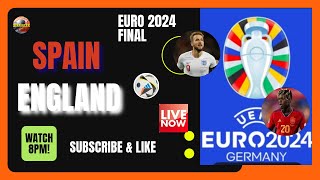 EURO 2024 FINAL I Spain vs England I LIVE [upl. by Llevaj]