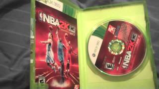 NBA 2K13 Unboxing No RE6 For Me LOL [upl. by Kennett]