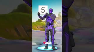 My 6 RAREST Skins In Fortnite [upl. by Ming]