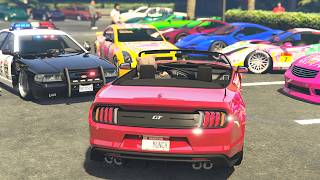 Chop Shop Car Meet  DLC Cars Only  GTA Online [upl. by Penman406]