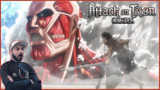 Attack on Titan REACTION Episode 4  Humanitys Comeback Part 2  Shingeki no Kyojin  進撃の巨人 [upl. by Gnex]