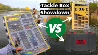 Plano Edge vs Bass Mafia vs Buzbe Tackle Box Review [upl. by End437]