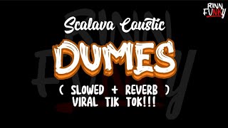 DUMES  SCALAVA COUSTIC  SLOWEDREVERB [upl. by Azaria]