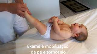 Tratamento Osteopático em bebê de 9 meses membros coluna crânio vísceras  Osteopatia Pediatria [upl. by Ajnot957]