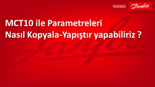 Danfoss Frekans Konvertörü VLT serisi parametrelerin nasıl kopyalayapıştır yapabilirim [upl. by Neicul467]