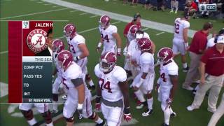 2016 1 Alabama vs 19 Ole Miss HD [upl. by Terryn]