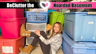 Hoarders ❤️ DeClutter The Basement  How to Stay Motivated [upl. by Pen927]