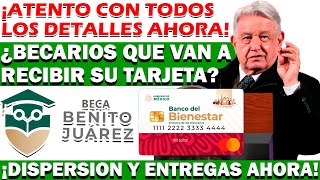 🤔💳¿LOS BECARIOS VAN A RECIBIR SU TARJETA DEL BIENESTAR EN ESTE MES🤔💳 [upl. by Enehs]