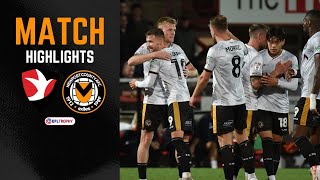 Highlights  Cheltenham Town v Newport County [upl. by Whitver]