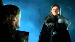 Game of Thrones  Catelyn Stark amp Jaime Lannister Conversation [upl. by Kahaleel31]