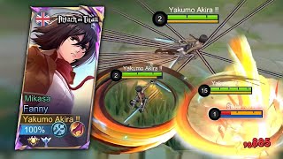 MIKASA FANNY SKIN IS FINALLY HERE😍 DIAMOND SPENT REVEAL [upl. by Eudora274]