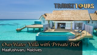 Emerald Faarufushi Resort amp Spa  Sunrise Water Villa with Pool  villa 316  brilliant sunrise 🌅 [upl. by Trici]