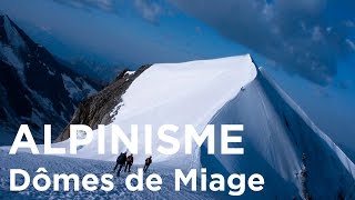 2 Traversée des Dômes de Miage Aiguille de la Bérangère MontBlanc alpinisme montagne [upl. by Rovner137]