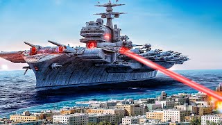 Breaking Japanese SECRET Laser Aircraft Carrier Is Coming To America [upl. by Akeimahs]