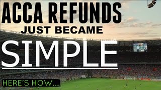 Matched Betting Accumulator Refunds Made Easy  An Overview of ACCA Catcher [upl. by Nimoynib]