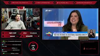 TJI REAGE A GRANDE ENTREVISTA LEGISLATIVAS  INÊS SOUSA REAL PAN [upl. by Nylirehs294]