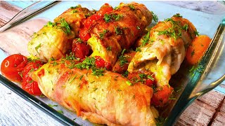 Piept de curcan umplut si invelit in bacon  Bacon Wrapped Turkey Roulade [upl. by Bowerman]