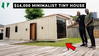 14000 Minimalist Tiny House in Lagos Nigeria [upl. by Booze]