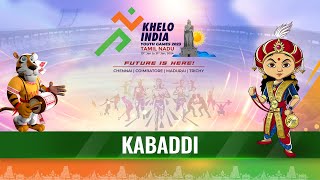 LIVE Kabaddi  Finals Khelo India Youth Games 2023 [upl. by Bromleigh929]