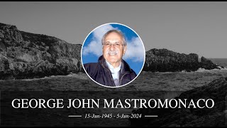 George Mastromonaco Funeral Live Stream [upl. by Hjerpe]