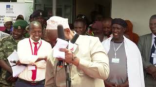 Elder Golicha Galgallo Moyale Kenya Elder Speaking at the Inauguration of the IGAD Moyale Office [upl. by Yelrebmyk712]