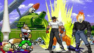 AN Mugen Request 1535 Naruto Sanshiro Woody TinkyW VS Chuck Norris Goku FoxM Ghost Rider [upl. by Tina]