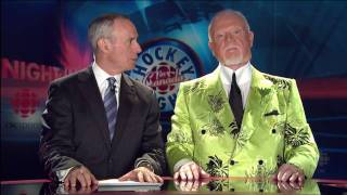 HNIC  Coachs Corner  Saturday Mar 20th 2010 HD [upl. by Shirah298]