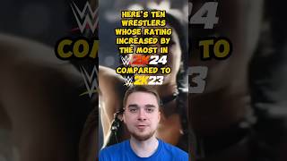 Top 10 WWE2K24 Rating Increases Who Climbed the Top Rope [upl. by Eremahs]