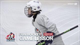 FUN HOCKEY GAME LESSON GOALS 20241003 [upl. by Iaj]