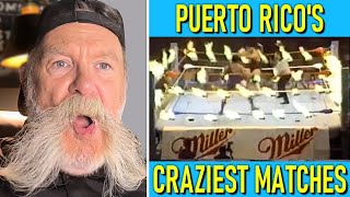 Dutch Mantell on the CRAZIEST Match Types in Puerto Rico [upl. by Merrile]