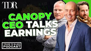 Canopy Growth CEO Comments on Latest Earnings  Trade to Black [upl. by Noevad]