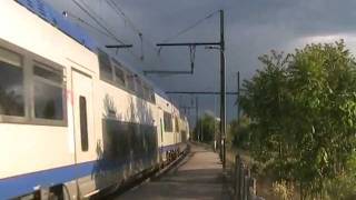 Z 24500 TER 2NNG double  Train Valence  Lyon [upl. by Sikes]