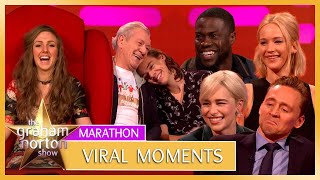 Most Viral Moments  MARATHON  The Graham Norton Show [upl. by Jerad497]