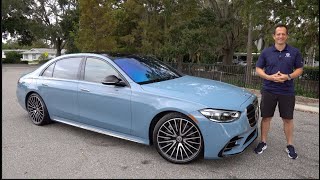 Is the 2023 Mercedes Benz S 580 the KING of full size luxury sedans [upl. by Alejna]