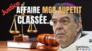 L’enquête contre Mgr Michel Aupetit a été classée sans suite [upl. by Nnylimaj]