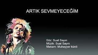 ARTIK SEVMEYECEGIM karaoke [upl. by Lamek]