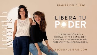 Tráiler de mi curso LIBERA TU PODER el curso de Breathwork de la Escuela de Jefas [upl. by Chavez]