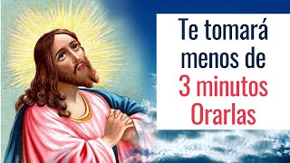 3 Oraciones Cortas que Debemos Hacer Diariamente [upl. by Walls]