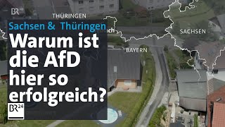 Auf den Spuren des AfDErfolgs Landtagswahl in Sachsen und Thüringen  Kontrovers  BR24 [upl. by Eseyt]