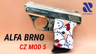 ปืนเล็กชนวนกลาง ALFA BRNO CZ MOD5 [upl. by Enitsua]