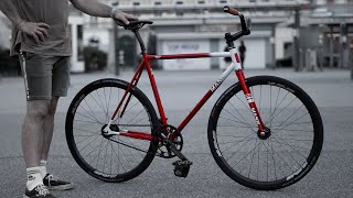 MASH SF Steel Frame Fixed Gear Bike Re Build [upl. by Ahsenit]