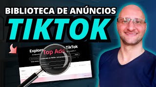 Biblioteca de Anúncios TikTok  Como Usar e Baixar os Melhores Anúncios para o seu Banco de Dados [upl. by Rimma]