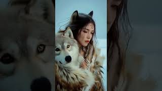 Tamaskan dog 🐶 youtube youtubeshorts weird wonder snowy dogs [upl. by Klement]