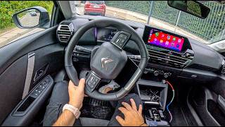 NEW Citroen C4 MAX 2024 12 130 hp 0100 POV Test Drive 2105 Joe Black [upl. by Ahset]